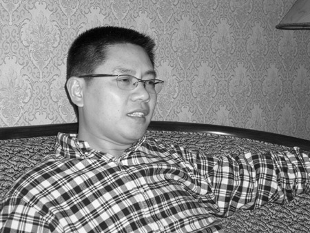昨晚,王均金接受记者专访