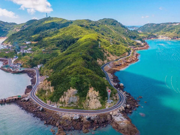 去南麂岛别只盯着沙滩!“彩虹公路”美如画,拿下国家级称号!
